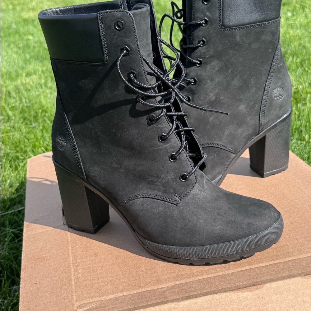 Timberland Women's Black Heeled Boots